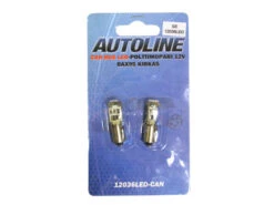 Polttimopari Xtech LED Kirkas, 12V, BAX9S