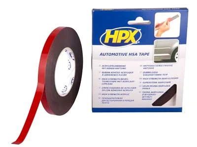 HPX Akryyli Koriteippi 12mm/10m, 2-puolinen 1 HPX Akryyli Koriteippi 12mm/10m, 2-puolinen