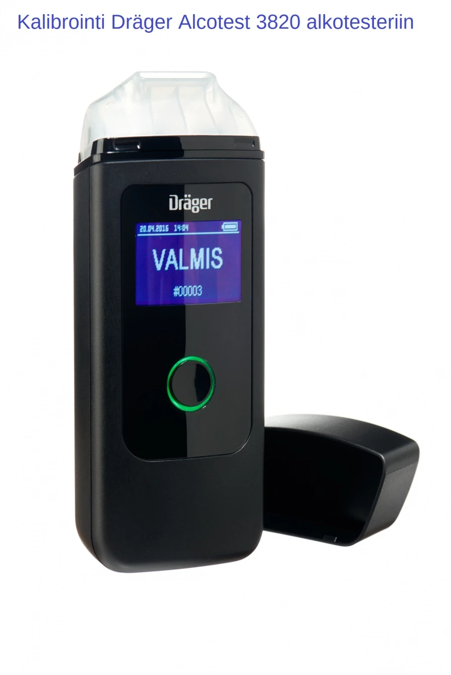 Dräger Alkometrin Kalibrointi 1 Dräger Alkometrin Kalibrointi