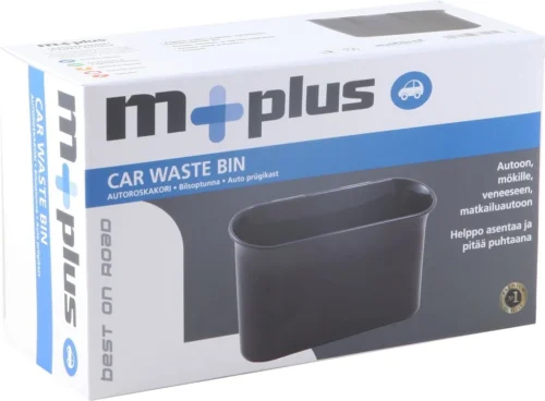 M+ Autoroskis Muovinen Musta -Polarautocar 8091111 auton veneen roskis roska kori tampere cd520f1c