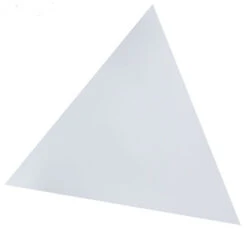 Valkoinen Kolmio Magneetilla Ajo-opetukseen