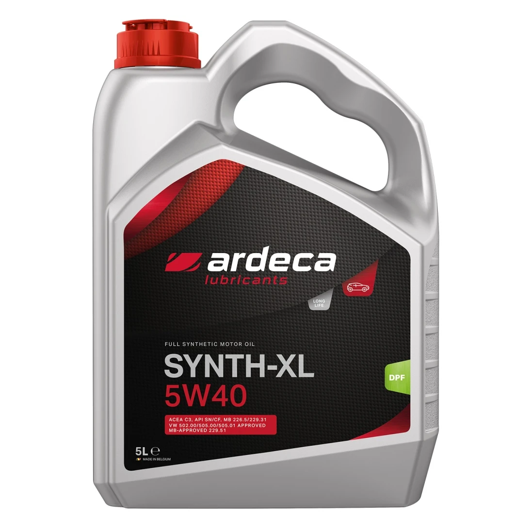 Ardeca Synth-XL Moottoriöljy 5W-40, 5L 1 Ardeca Synth-XL Moottoriöljy 5W-40, 5L