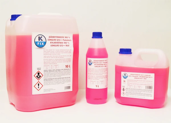 Jäähdytinneste G12++ Punainen 1 Litra 1 Jäähdytinneste G12++ Punainen 1 Litra