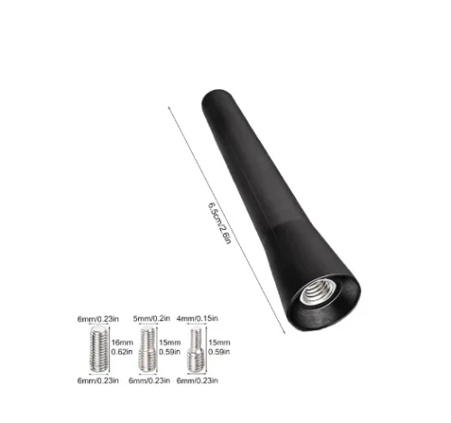 Antenni MINI 6,5cm -Polarautocar auton katto antenni lyhyt mini 65mm 6 5cm tampere 09af6010