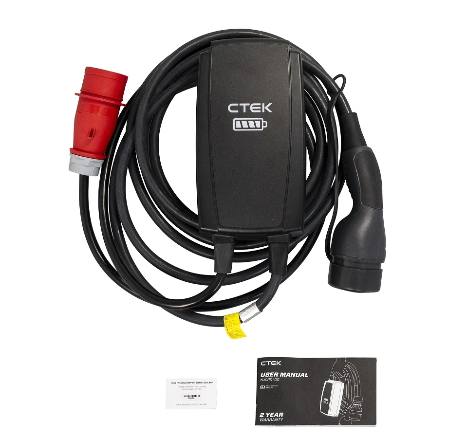 CTEK Njord Go -latauslaite, CEE, 11kW, Type2 1 CTEK Njord Go -latauslaite, CEE, 11kW, Type2