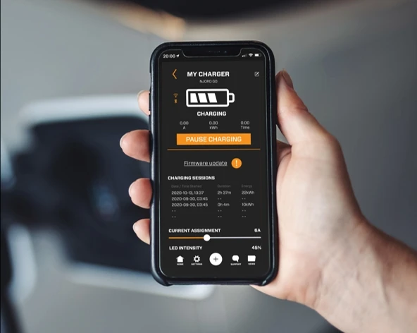 CTEK Njord Go -latauslaite, CEE, 11kW, Type2 4 CTEK Njord Go -latauslaite, CEE, 11kW, Type2 - Image 4