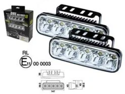 DRL LED Päivävalosarja NS1286
