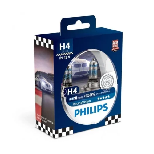 Philips RacingVision GT +200% H4 Polttimopari