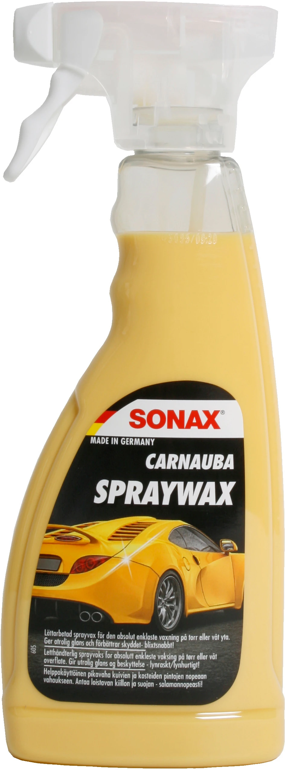 Sonax Carnauba SprayWax 500ml 1 Sonax Carnauba SprayWax 500ml
