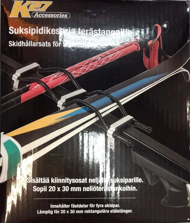 Suksipidikesarja Terästangoille 1 Suksipidikesarja Terästangoille