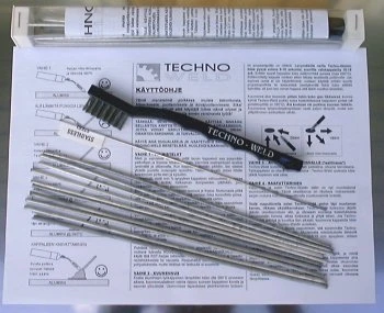 TECHNO-WELD Alumiinin Hitsauspuikot 1 TECHNO-WELD Alumiinin Hitsauspuikot