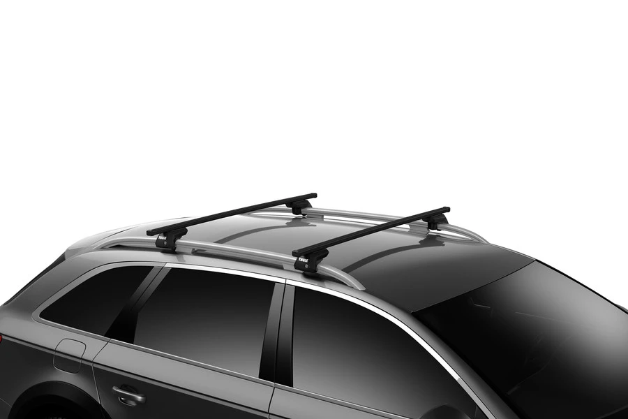 Thule Evo Raised Rail SquareBar Evo Taakkateline Neliöprofiilitangoilla 2 Thule Evo Raised Rail SquareBar Evo Taakkateline Neliöprofiilitangoilla - Image 2