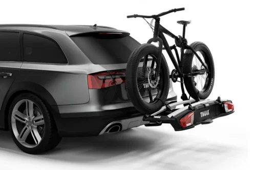 Thule VeloSpace XT 2 Pyöräteline Vetokoukkuun (kahdelle Pyörälle) -Polarautocar velospace xt2 polkupyora teline vetokoukku fatbike pyoralle tampere 8eec5a9c