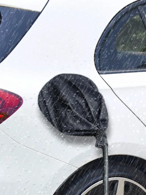 WAVE Sähköauton Latauspistokkeen Suoja, Musta -Polarautocar wave ev cvr bk wawe sahko auto lataus luukku pistokkeen suoja tampere f93c39c2